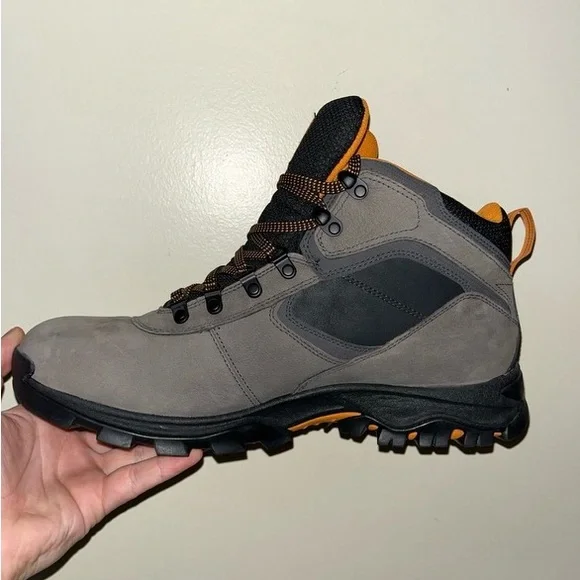 Timberland Mt. Maddsen Waterproof Mid Medium Grey Boots - Picture 6 of 7